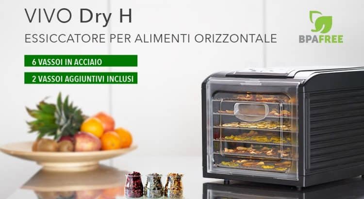 CLASSE ITALY Essiccatore per Alimenti orizzontale, 6 ripiani in